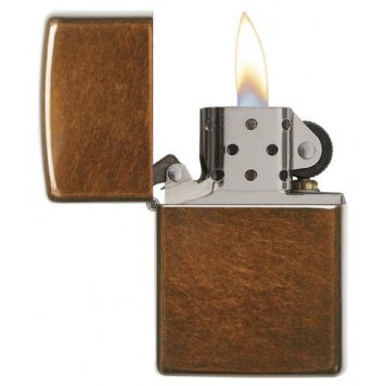 Зажигалка ZIPPO Classic с покрытием Toffee™, латунь/сталь, светло-коричневая, матовая, 36x12x56 мм-1