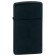 Зажигалка ZIPPO Slim® с покрытием Black Matte, латунь/сталь, чёрная, матовая, 29x10x60 мм