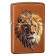 Зажигалка ZIPPO Polygonal Lion с покрытием Toffee™, латунь/сталь, медная, матовая, 36x12x56 мм