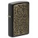 Зажигалка ZIPPO Zippo Maze с покрытием Black Matte, латунь/сталь, чёрная, матовая, 38x13x57 мм