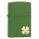 Зажигалка ZIPPO Classic с покрытием Moss Green Matte, латунь/сталь, зелёная, матовая, 36x12x56 мм