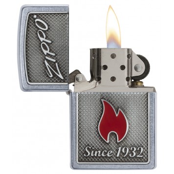 Зажигалка ZIPPO Classic с покрытием Street Chrome, латунь/сталь, серебристая, матовая, 36x12x56 мм-2