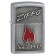 Зажигалка ZIPPO Classic с покрытием Street Chrome, латунь/сталь, серебристая, матовая, 36x12x56 мм