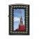 Зажигалка ZIPPO Московский кремль, с покрытием Black Matte, латунь/сталь, чёрная, 38x13x57 мм