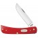 Нож перочинный ZIPPO Red Synthetic Smooth Sodbuster Jr, 92 мм, красный + ЗАЖИГАЛКА ZIPPO 207
