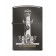 Зажигалка ZIPPO Ростральная колонна, с покрытием Black Ice®, латунь/сталь, чёрная, 38x13x57 мм