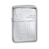 Зажигалка ZIPPO Classic с покрытием High Polish Chrome, латунь/сталь, серебристая, 38x13x57 мм