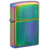 Зажигалка ZIPPO Classic с покрытием Multi Color, латунь/сталь, разноцветная, 38x13x57 мм