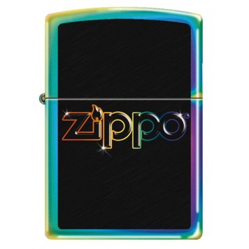 Зажигалка ZIPPO Classic с покрытием Spectrum™, латунь/сталь, разноцветная, глянцевая, 38x13x57 мм